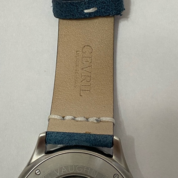 Gevril Vaughn Swiss Automatic Pilot Watch in Blue